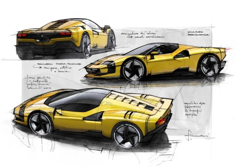 ferrari-sc40:-uma-peca-unica-com-alma-classica-e-engenharia-contemporanea