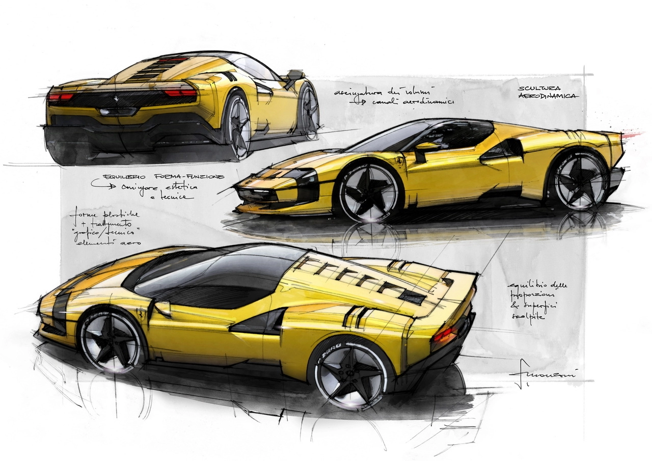 ferrari-sc40:-uma-peca-unica-com-alma-classica-e-engenharia-contemporanea