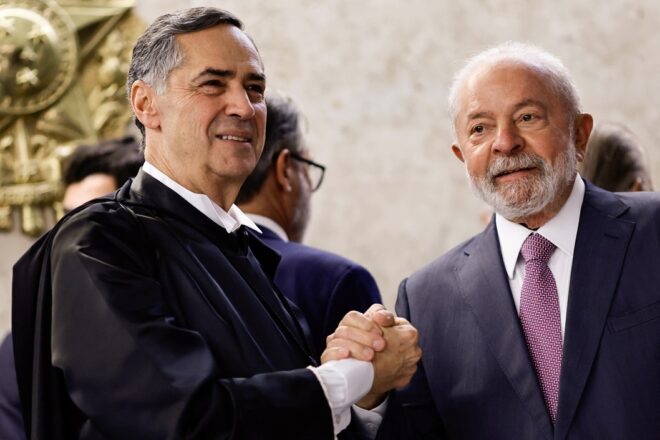lula-janta-com-barroso-e-pede-opiniao-dele-sobre-messias,-pacheco-e-bruno-dantas