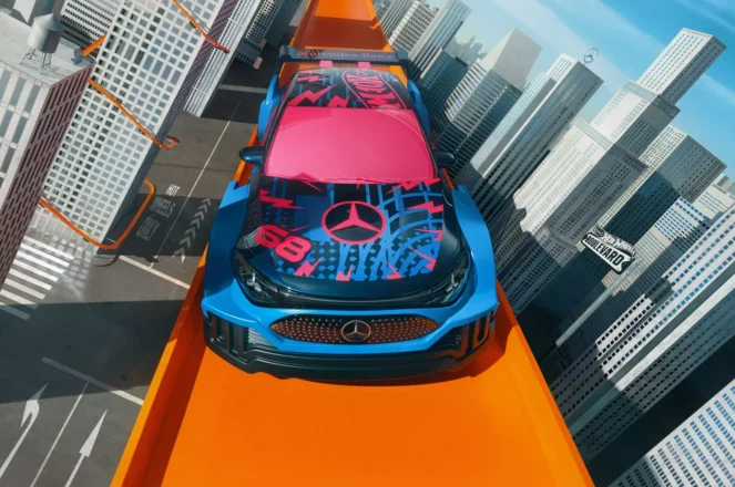 mercedes-benz-e-hot-wheels-criam-versao-artistica-do-cla-que-chegara -em-2026
